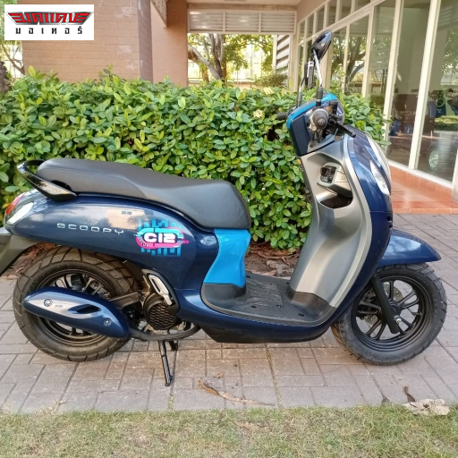 SCOOPY CLUB12 ล้อแม็ก คอมบายเบรก Idling stop